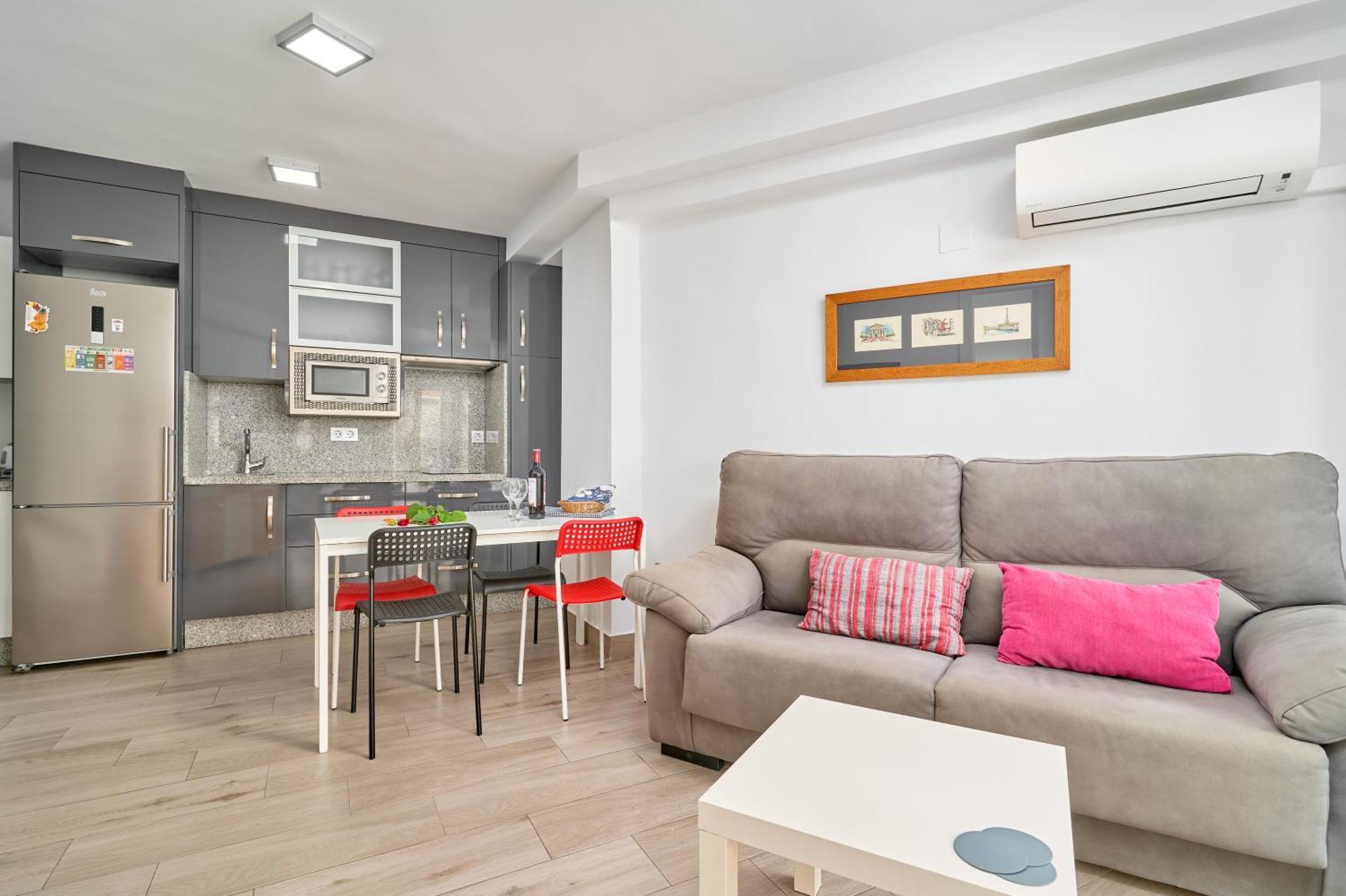 Apartamento Primera Linea Playa Algarrobo Costa Exterior photo